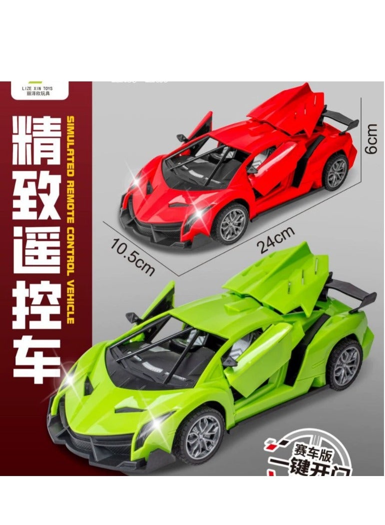 Remote Control Racing Car with Steering Wheel  - Image 3