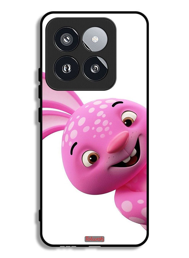 Tolwak Xiaomi 14 Pro Protective Case Cover Hey Two Teeth  - Image 1