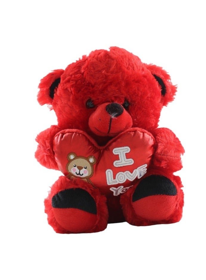 Non-Toxic Stuffed And Plush Soft Teddy Bear Multicolor(32x26x18cm)  - Image 3