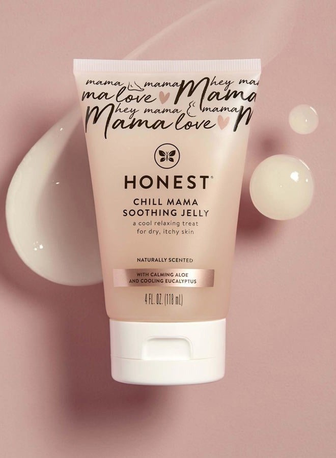 The Honest Company Honest Mama Chill Mama Soothing Jelly | Cooling Formula for Itchy Skin | Aloe + Eucalyptus Infused | 4 fl oz  - Image 2