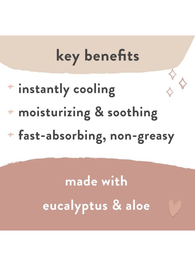 The Honest Company Honest Mama Chill Mama Soothing Jelly | Cooling Formula for Itchy Skin | Aloe + Eucalyptus Infused | 4 fl oz  - Image 3