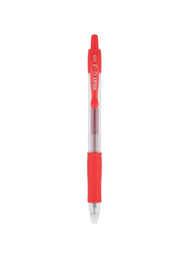 PILOT G2 Premium Gel Roller Pens Extra Fine Point 0.5 Mm Pack Of 14 Red - Image 2