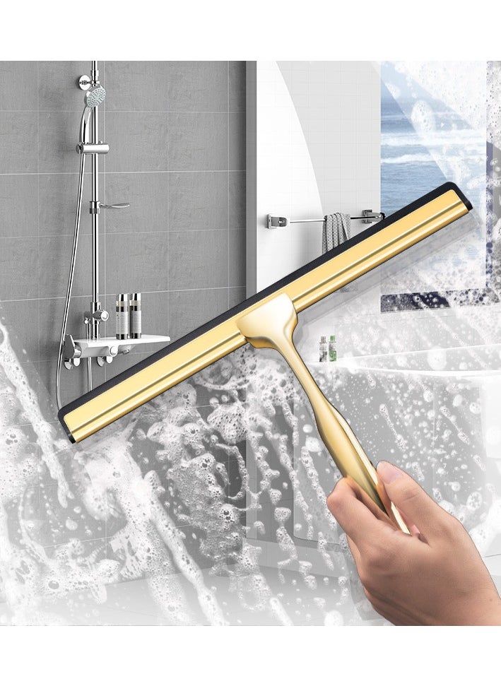Generic 2-piece set gold glass wiper Home window cleaner glass  - Image 5