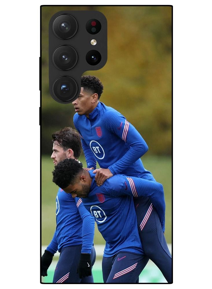 Protective Printed Mobile Cover Football Player For Samsung Galaxy S23 Ultra