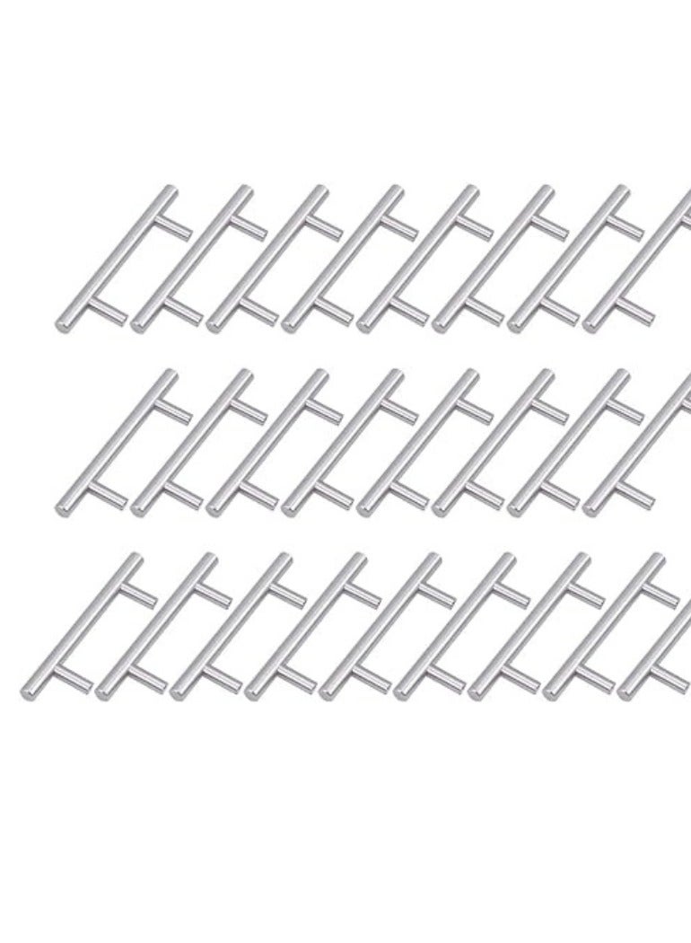 KNP KNP Stainless Steel 10mm Cabinet Pull Handles 25Pcs Designed for durability and a sleek, modern aesthetic