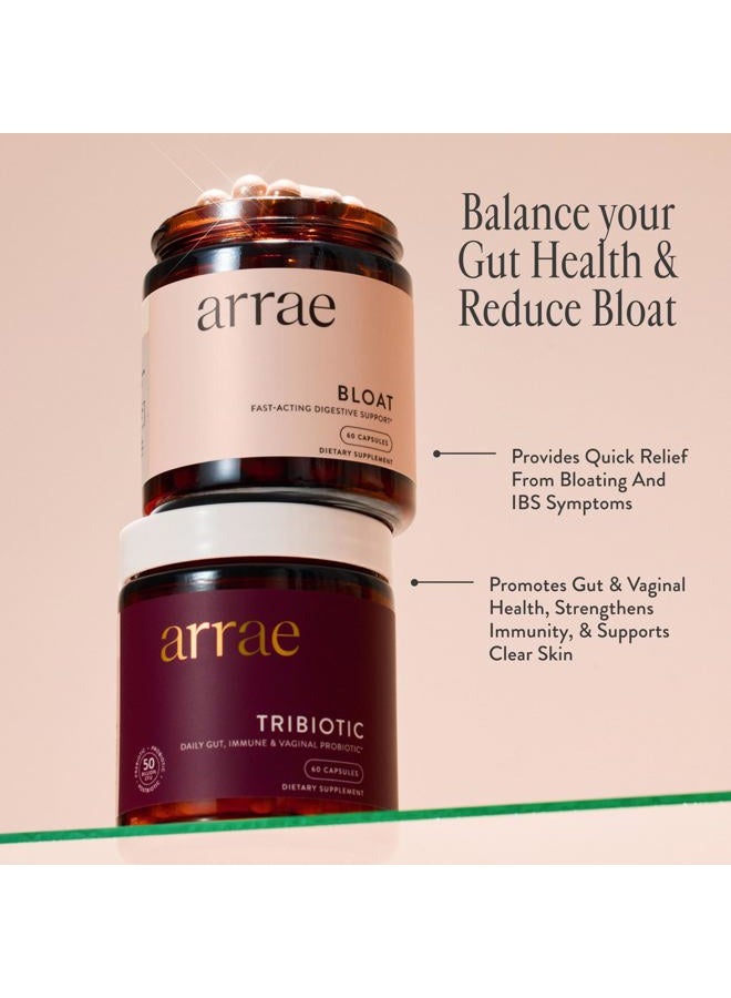 Arrae Fast-Acting Bloating Relief Digestive Enzymes, All Natural Bloat, Gas & Indigestion Relief Capsules, 60 Count - Image 5