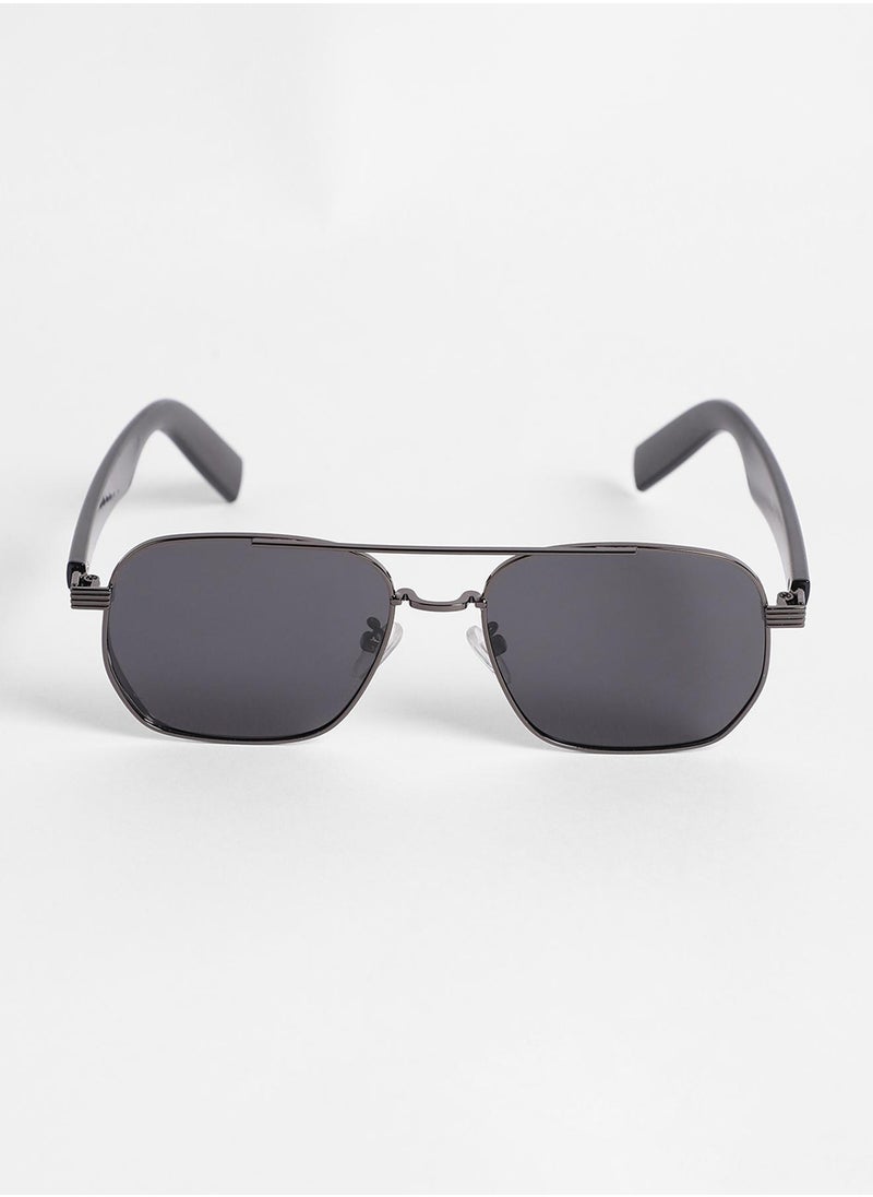Haute Sauce Full Rim Aviator Sunglasses  - Image 4