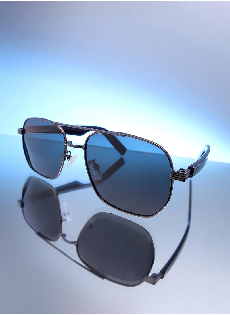 Haute Sauce Full Rim Aviator Sunglasses  - Image 1