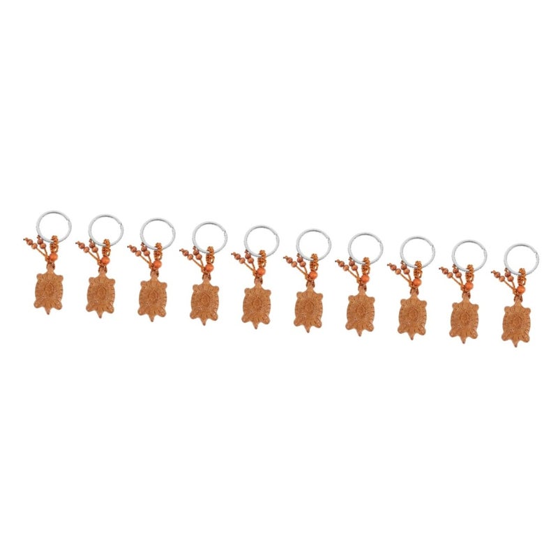 5 Pack Cute Turtle Keychain Key Tags Aesthetic Accessories For Decor - Image 2