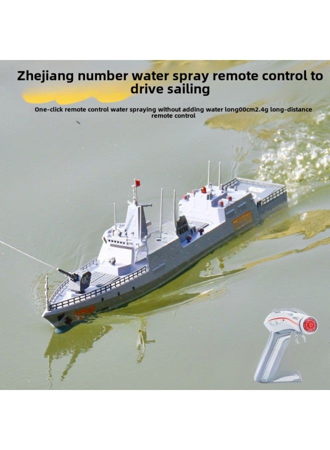 Generic Remote Control Electric Waterjet Destroyer Model Real Water ...