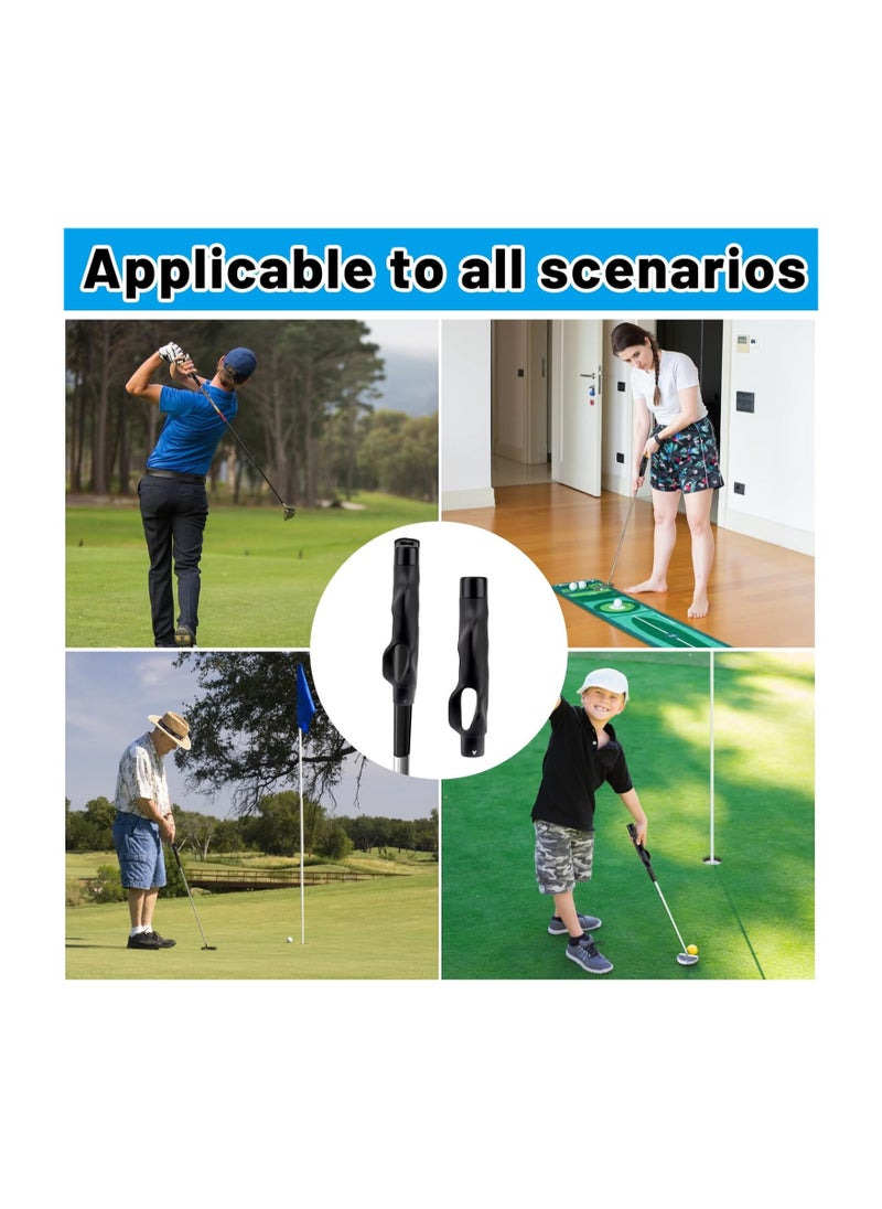 ARNOTEC Golf Grip Trainer Attachment for Right-Handed Golfers – Swing Training Aid to Improve Hand Positioning & Muscle Memory – Fits Standard/Mid-Size Grips – Portable Golf Posture Corrector for All Skill Levels  - Image 3