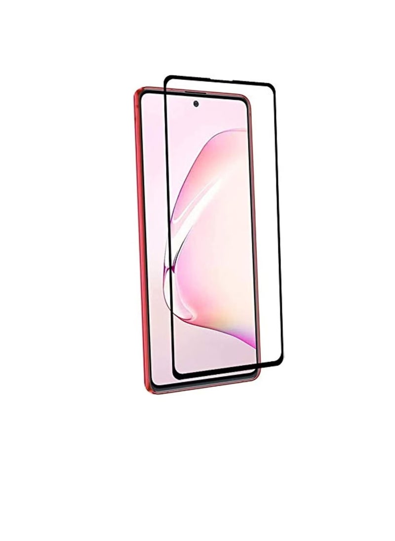 Full screen coverage 9d tempered glass protector compatible with samsung galaxy s10 lite precision engineered, case friendly, touch sensitive and bubble free installation