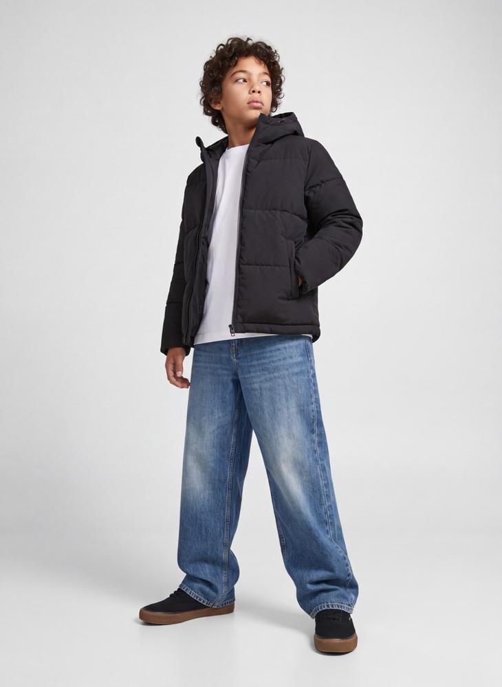 Jack & Jones Junior Youth Galaxy Puffer Jacket - Image 3