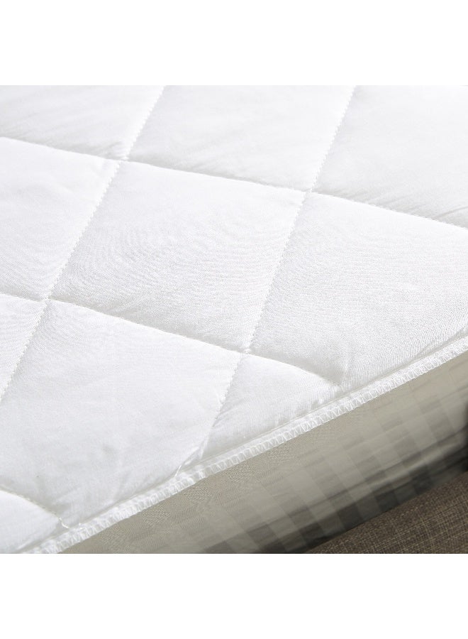 Home Box Hilton Microfiber King Mattress Protector - Image 2