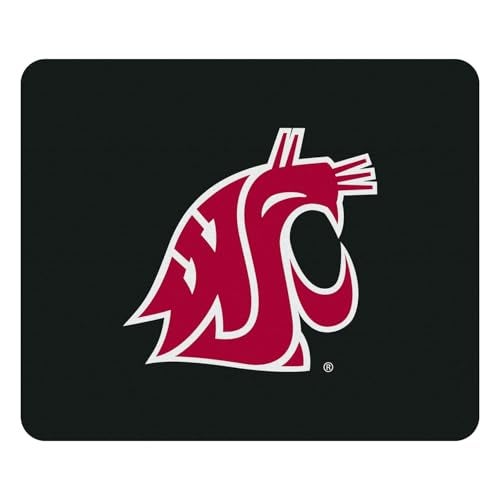 OTM Essentials Mouse Pad, Fabric, Washington State University Standard/Classic Black - Image 1