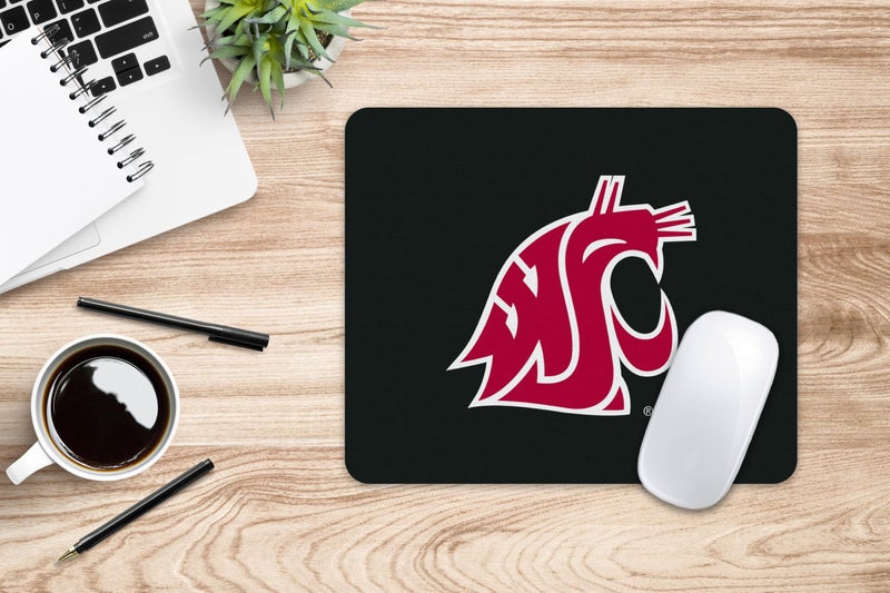 OTM Essentials Mouse Pad, Fabric, Washington State University Standard/Classic Black - Image 2