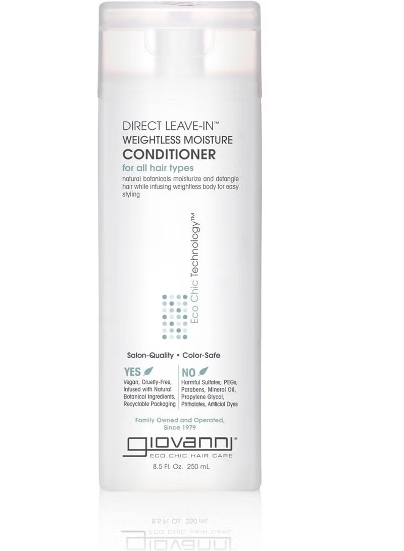 GIOVANNY Giovanni Light Moisturizing Leave-In Conditioner 250ml - Image 2