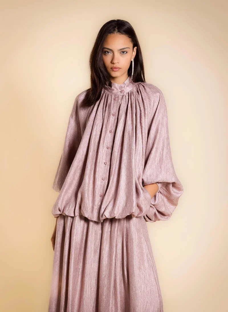 شايبس FLOWING TEXTURED SKIRT SET