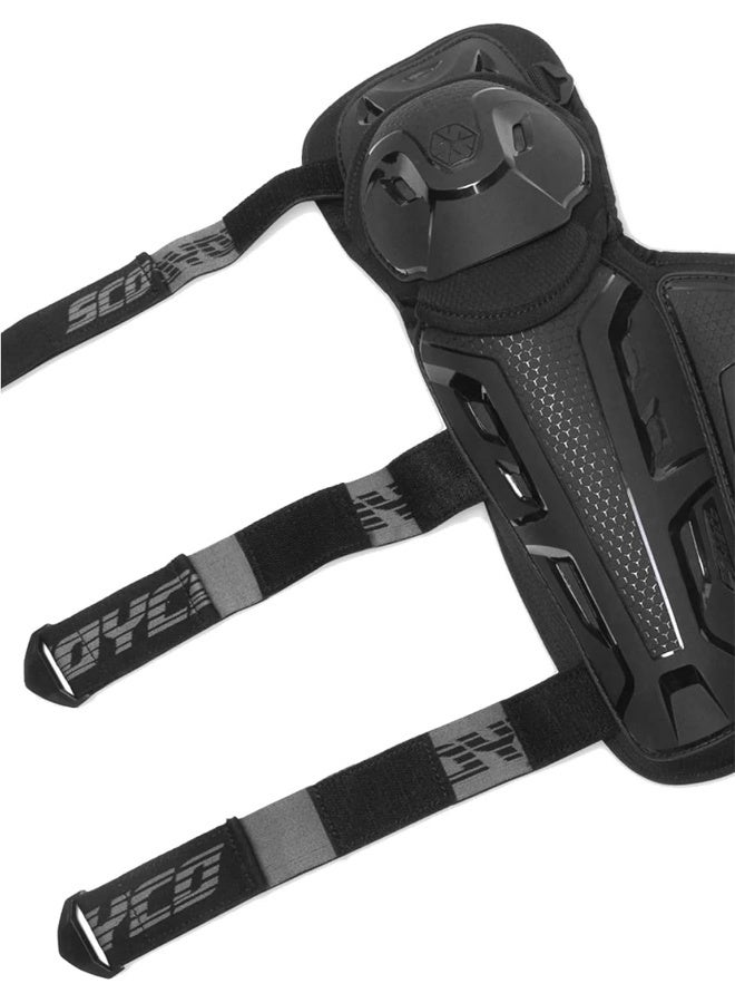 4PC Motorcycle Knee & Elbow Shin Guard Pads - Image 3