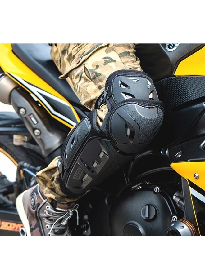 4PC Motorcycle Knee & Elbow Shin Guard Pads - Image 4