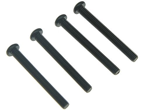 KAISH Metric Thread Humbucker Pickup Height Screws Humbucker Pickup Ring Pickup Surround Frame Mounting Screws Springs for Epi SG Import Pickups Black - Image 3