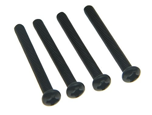 KAISH Metric Thread Humbucker Pickup Height Screws Humbucker Pickup Ring Pickup Surround Frame Mounting Screws Springs for Epi SG Import Pickups Black - Image 2