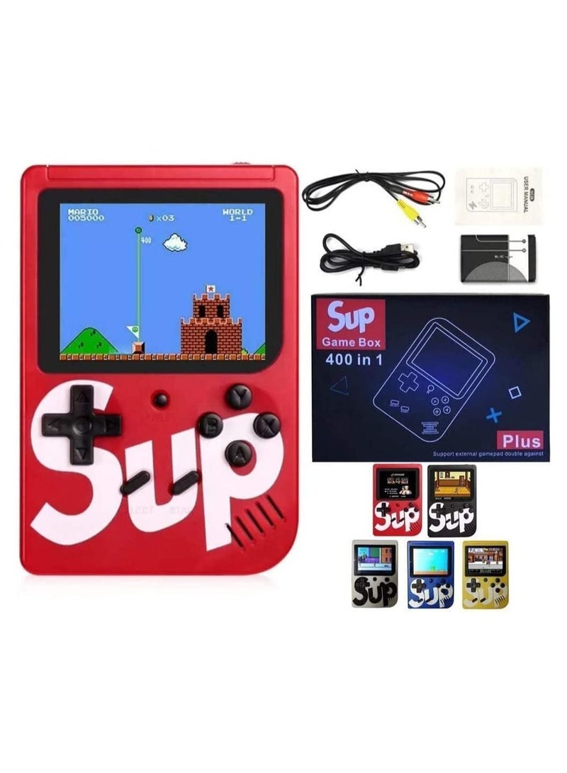 SUP Sup Game Box 400 in 1 Games Retro Portable Mini Handheld Console 3.0 Inch Kids Player