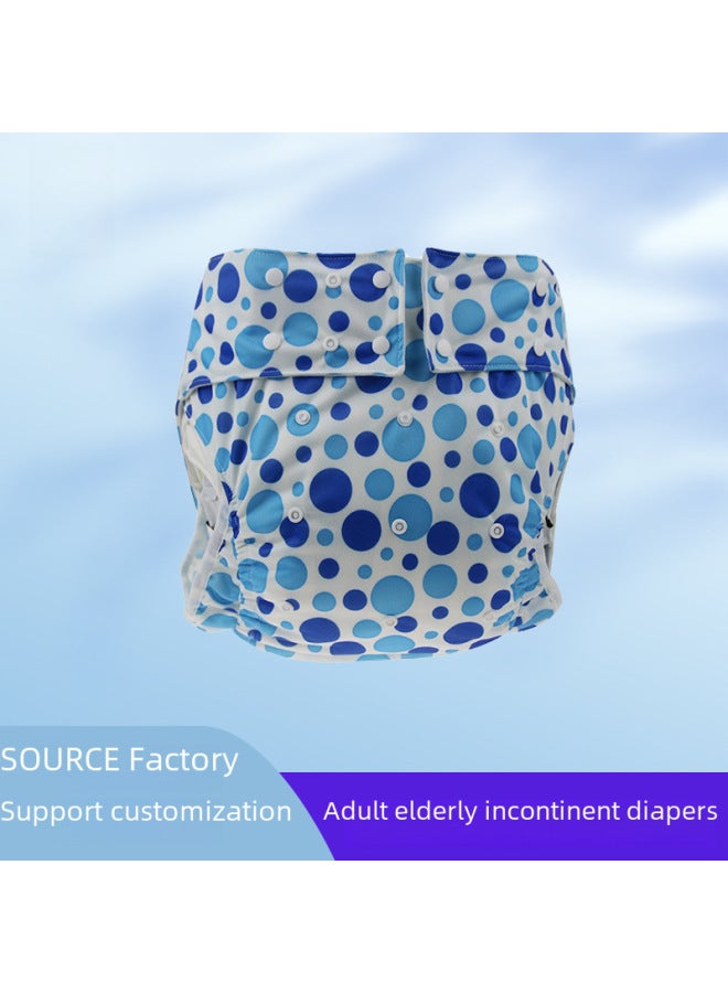 حفاضات كبار السن المضادة للتسرب الجانبي والمقاومة للماء - سراويل حفاضات قابلة للغسل مقاس كبير لسلس البول - Image 3