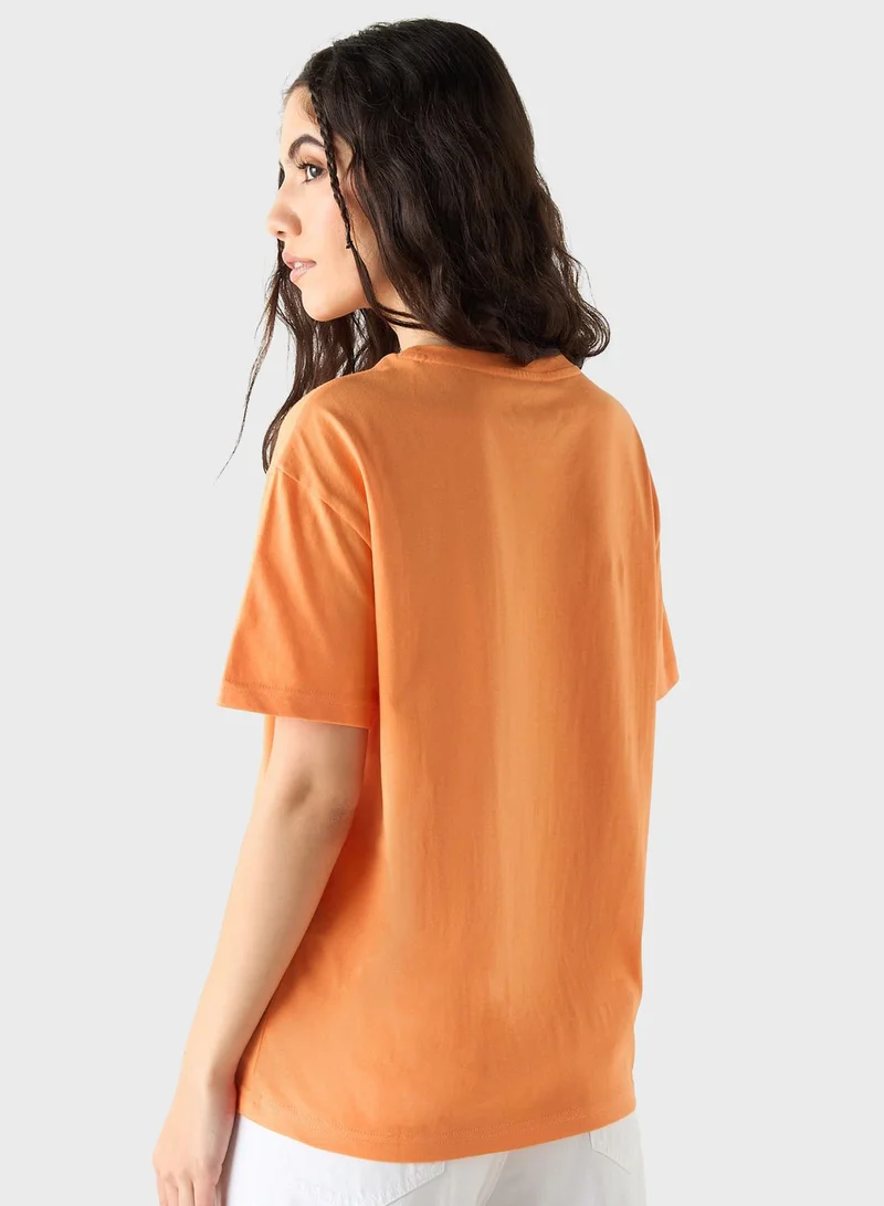 Lee Cooper Crew Neck Graphic T-Shirt