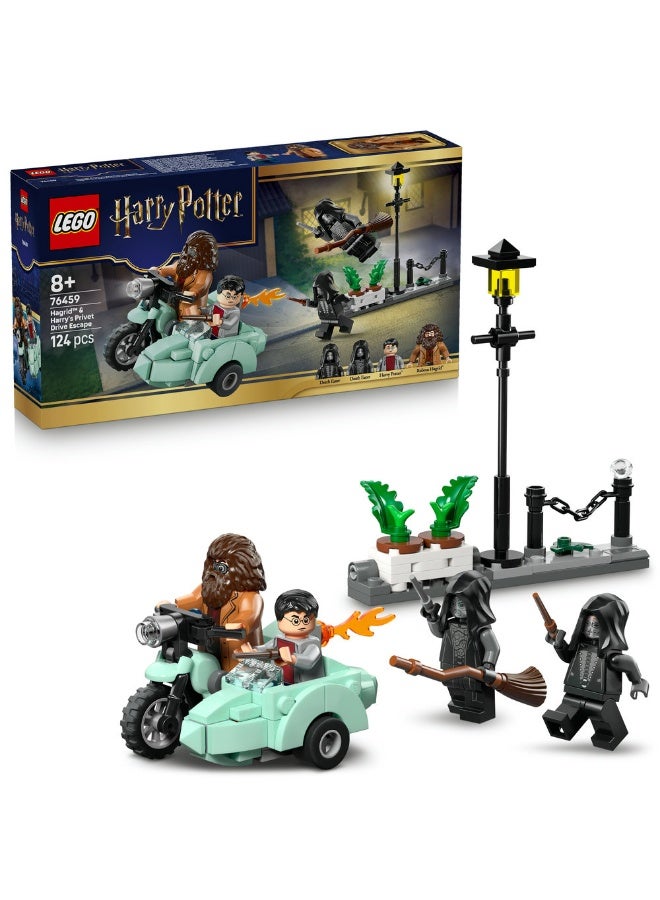 LEGO Harry Potter Hagrid & Harry’s Privet Drive Escape 76459 (Age 8+, 124 Pieces) - Image 1