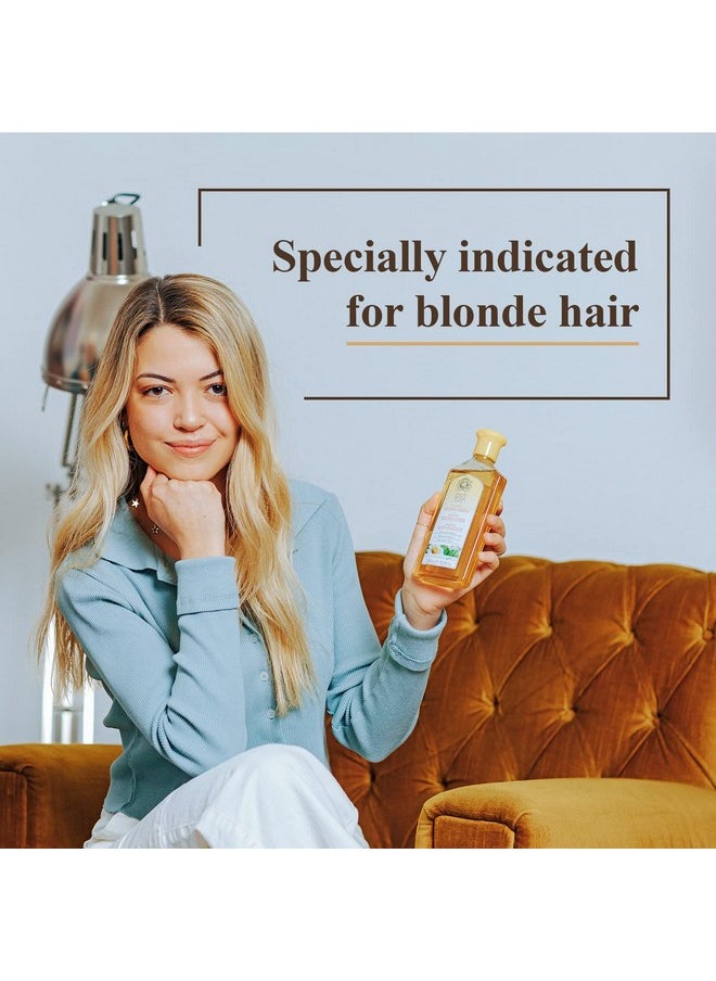 Intea Intea Chamomile Shampoo - Premium Blonde Brightening Shampoo - Non-Ammonia, Easy Application for Natural or Dyed Hair - 8.5oz  - Image 2