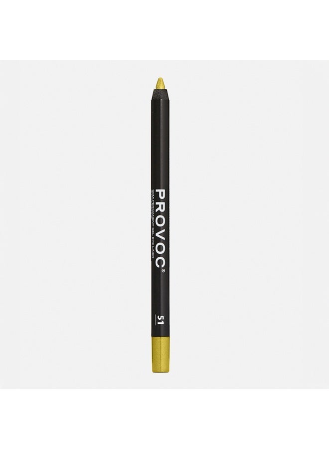PROVOC SEMI-PERMANENT Gel Eyeliner WP 51 Sun Kissed - Image 2