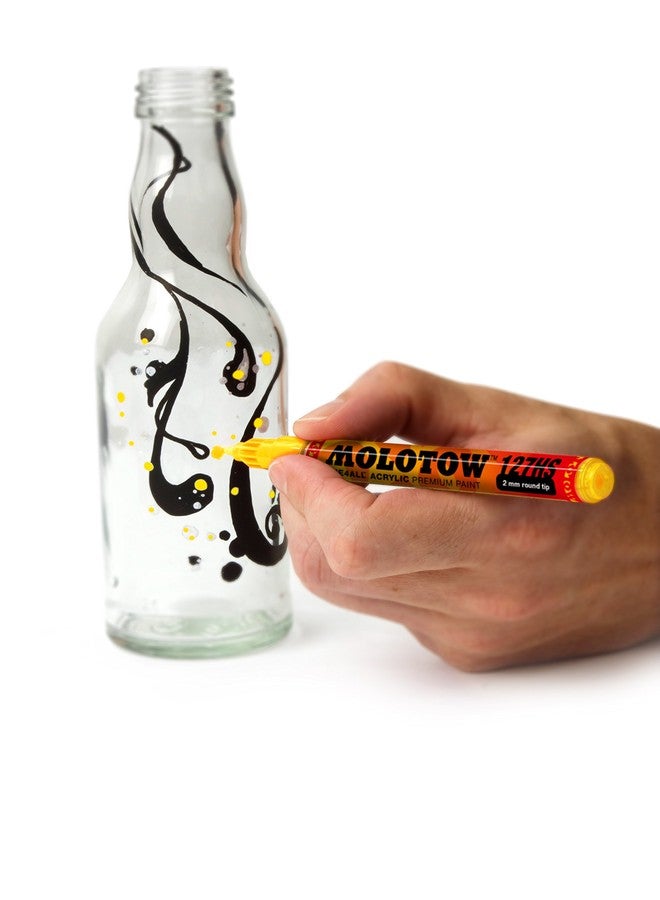 MOLOTOW One4All Acrylic Paint Markers, 2mm, White - M127211 - Image 3