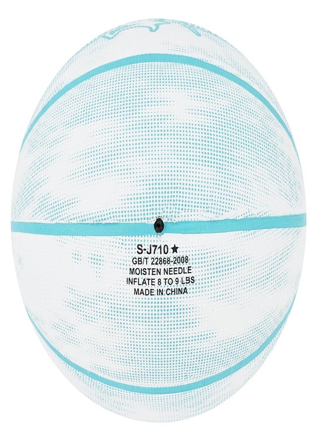 Senston Size 7 Basketball PU Leather Indoor/Outdoor Cement Court & Monsoon Use Dust-Proof Grip | with Pump & Needle - Image 4