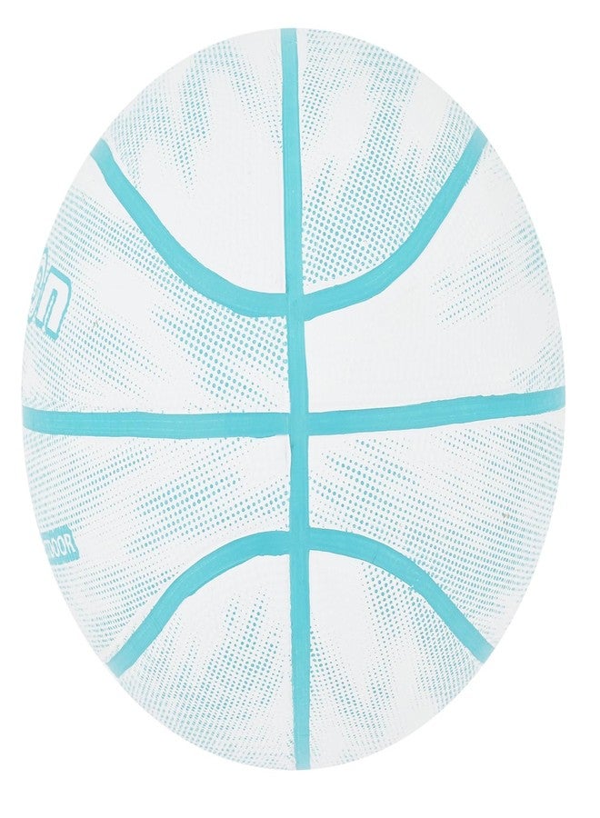 Senston Size 7 Basketball PU Leather Indoor/Outdoor Cement Court & Monsoon Use Dust-Proof Grip | with Pump & Needle - Image 3