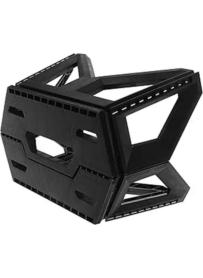 Portable Folding Stool Lightweight Plastic Camping Chair with Handle Outdoor Fishing Travel Seat - Image 1