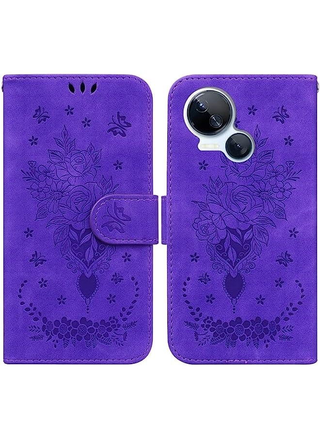 HuHa Case Cover Compatible For Tecno Spark 10 5G Butterfly Rose Embossed Leather Phone Case Purple - pzsku/ZEA3517B74A7C67DDCAD5Z/45/_/1687911041/d7abc8a4-f303-4bec-a6b8-0a7efdf49e4e