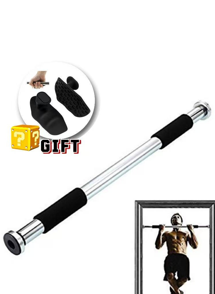 TNGames DoorFit Pro Doorway Pull-Up Bar (Upgraded)｜300lbs Capacity｜3D Suspension Grips + Smart Anti-Slip｜Includes Free Weightlifting Grip Enhancer - Image 1