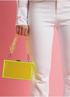 Haute Sauce Illumine Transparent Green Mini Bag  - Image 4