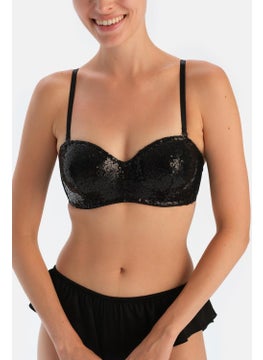 dagi Black 1060KC Sequined Strapless Bra  - Image 5