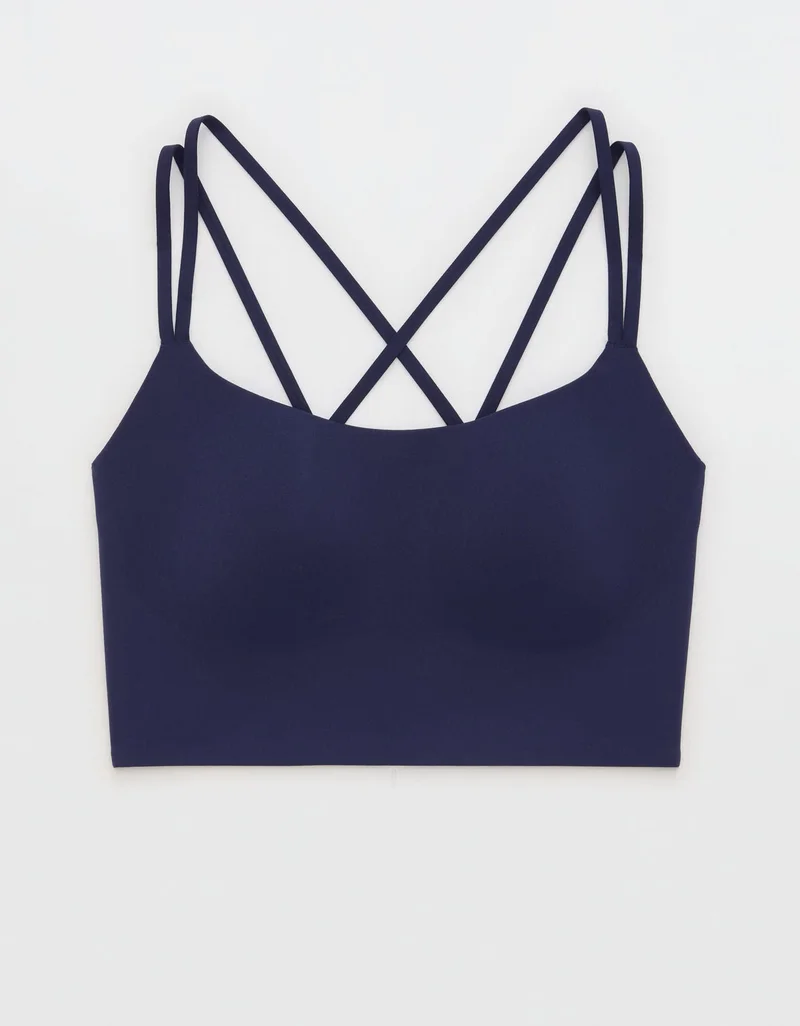 Aerie  OFFLINE By Aerie Real Me XTRA Hold Up! Strappy Sports Bra for Women | Best Price UAE