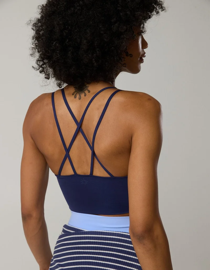 Aerie  OFFLINE By Aerie Real Me XTRA Hold Up! Strappy Sports Bra for Women | Best Price UAE