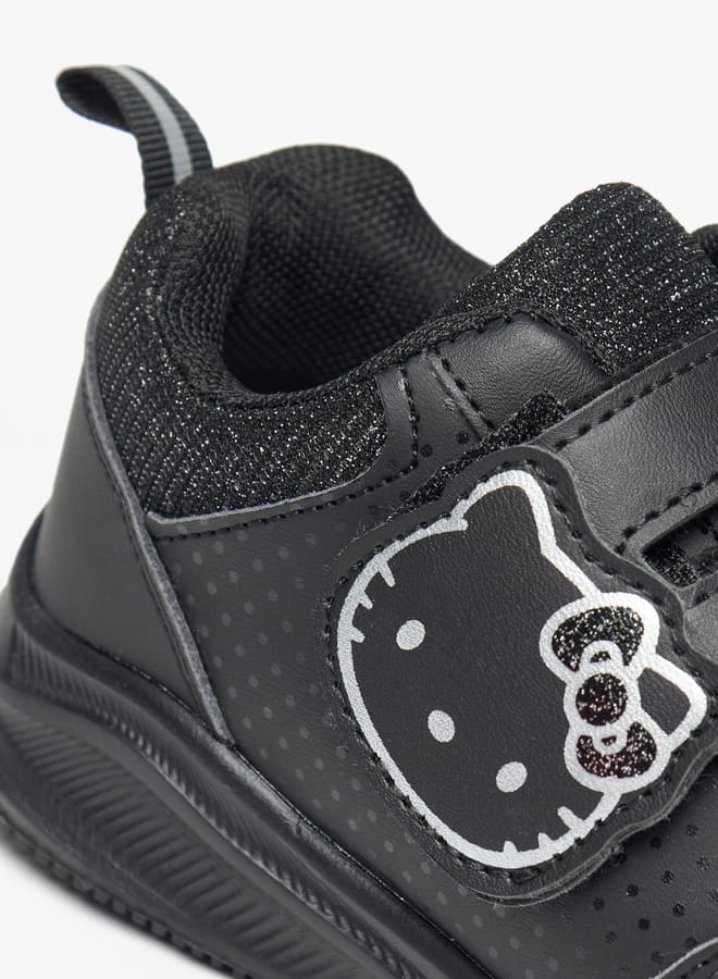 Hello Kitty أحذية مدرسية مزخرفة بإغلاق بخطاف وحلقة - Image 5