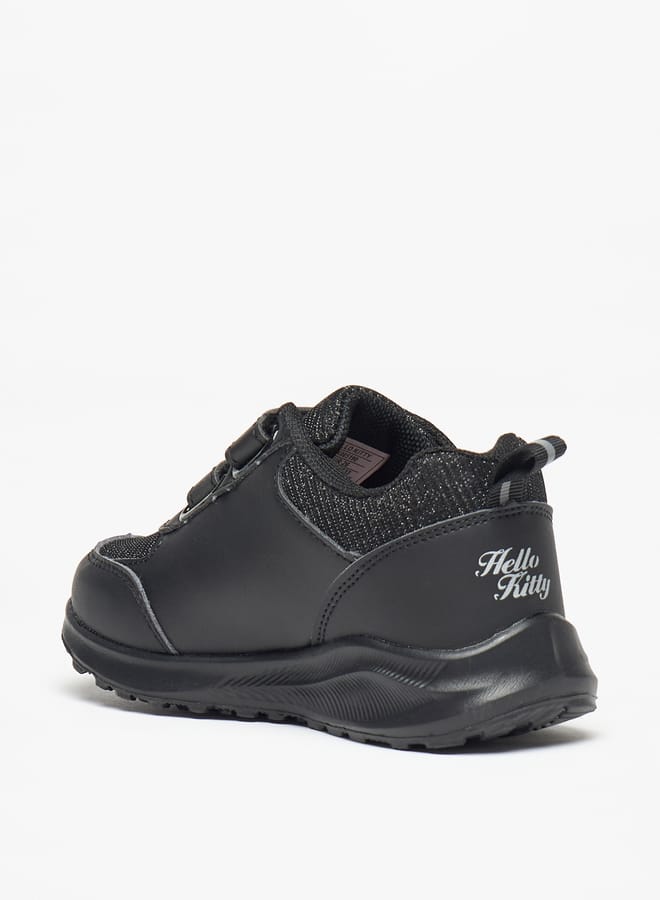 Hello Kitty أحذية مدرسية مزخرفة بإغلاق بخطاف وحلقة - Image 2