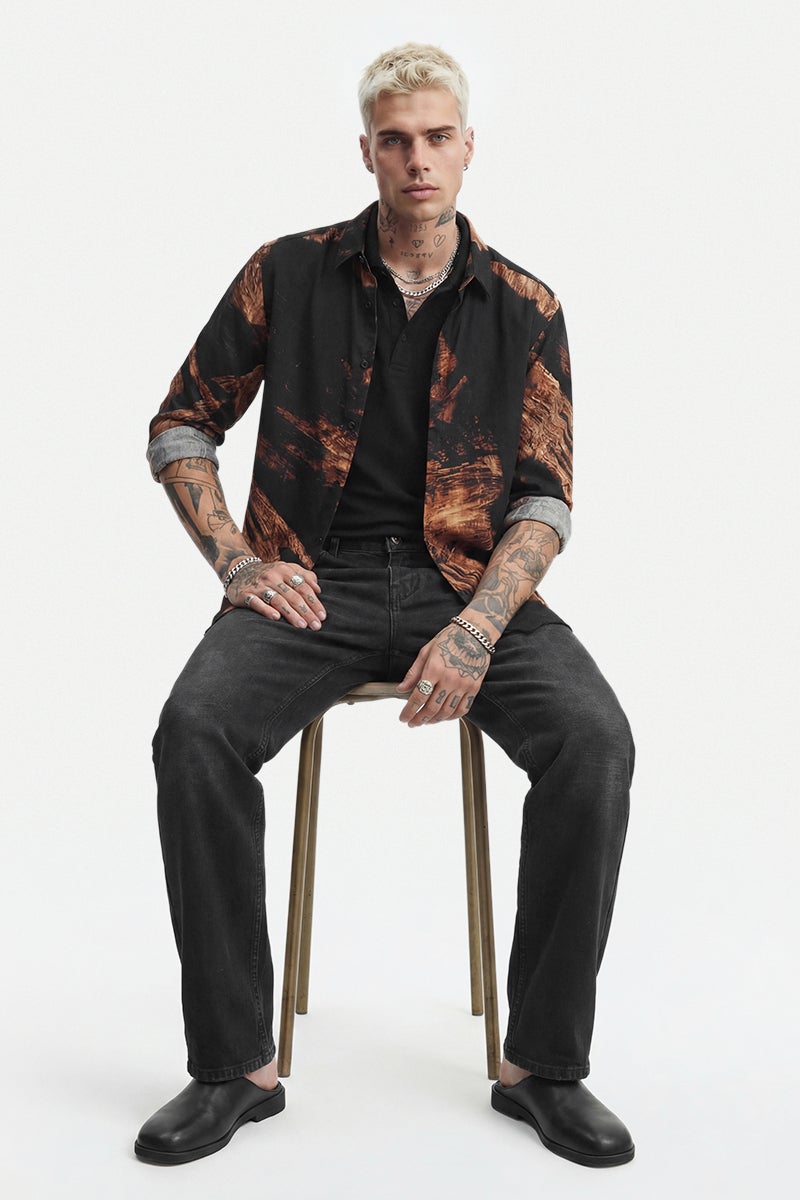 SNITCH Dark Blue Solid Straight Fit Casual Jeans - Image 3