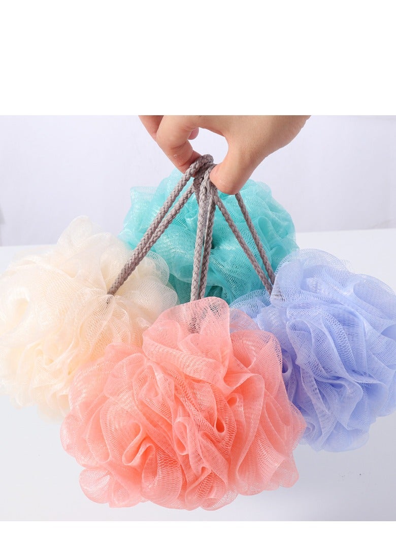 Bath Sponges Shower Loofahs 60g Mesh Balls Sponge 4 PCS - Image 1