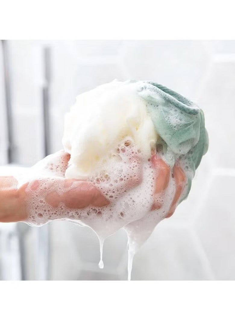 Bath Sponges Shower Loofahs 60g Mesh Balls Sponge 4 PCS - Image 2