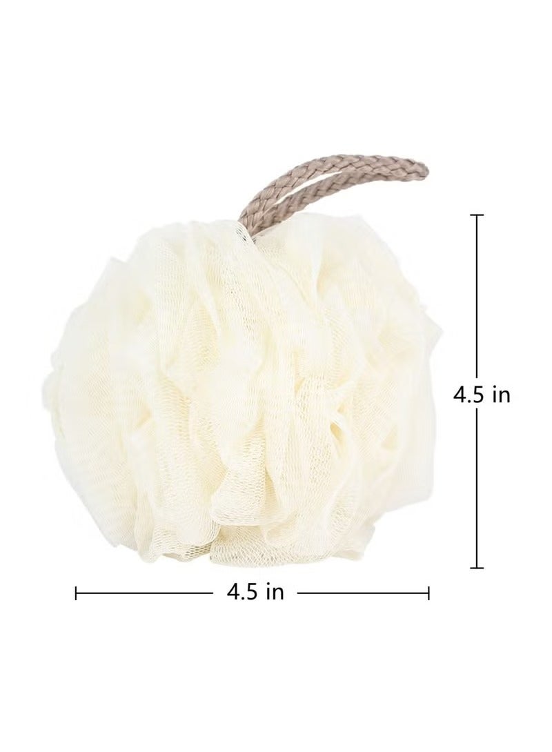 Bath Sponges Shower Loofahs 60g Mesh Balls Sponge 4 PCS - Image 4