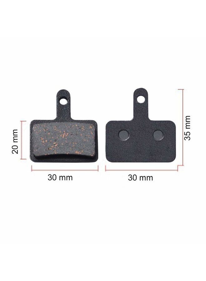 Panmout Bike Brake Pads, Best Tek Disc Brake Pads for Shimano M315 M355 M515 M525 C501 C601 M375 M395 M415 M416 M446 M465 M475 M485 M486 and Replacement Other Same Desgin Bicycle Disc Brake Pads (2 Pairs) - Image 5