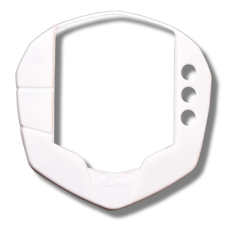 UNIWARE® Bike Meter Shell (Speedometer Top Cover) Compatible for Duke 125, Duke 200, Duke 390 BS 3, RC 125, RC 200, RC 390 (WHITE)
